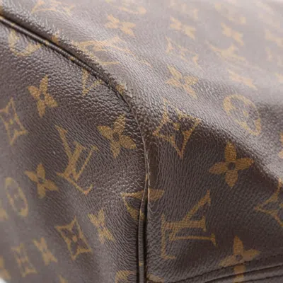 Pre-owned Louis Vuitton Brown Coated Canvas Pvc Leather Tote Bag ()