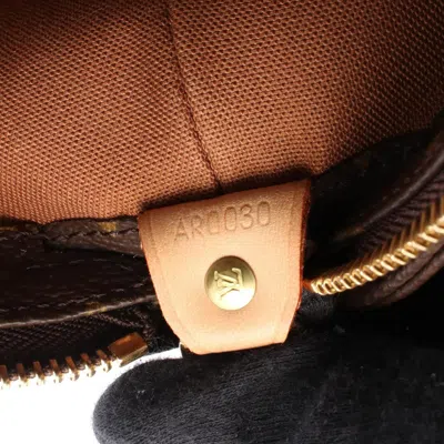 Pre-owned Louis Vuitton Brown Coated Canvas Pvc Leather Tote Bag ()
