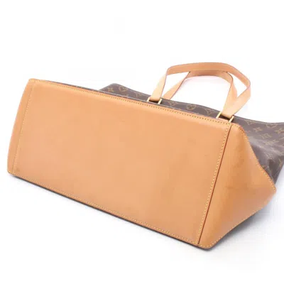 Pre-owned Louis Vuitton Brown Coated Canvas Pvc Leather Tote Bag ()