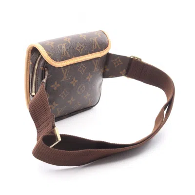 Pre-owned Louis Vuitton Brown Coated Canvas Pvc Monogram Leather Fanny Pack Sling Bag ()