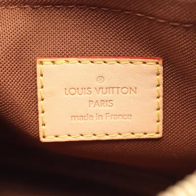 Pre-owned Louis Vuitton Brown Coated Canvas Pvc Monogram Leather Fanny Pack Sling Bag ()