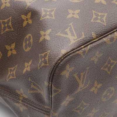 Pre-owned Louis Vuitton Brown Coated Canvas Pvc Monogram Leather Tote Bag ()