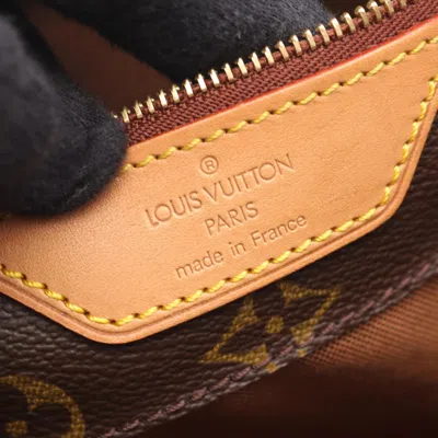 Pre-owned Louis Vuitton Brown Coated Canvas Pvc Monogram Leather Tote Bag ()