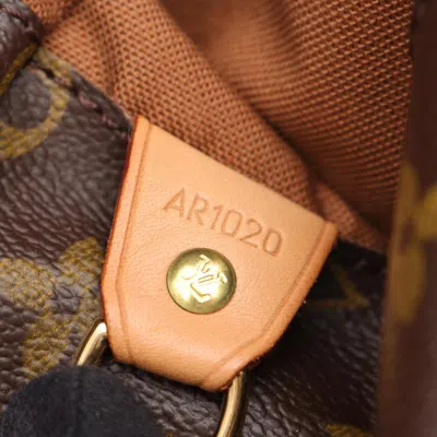 Pre-owned Louis Vuitton Brown Coated Canvas Pvc Monogram Leather Tote Bag ()
