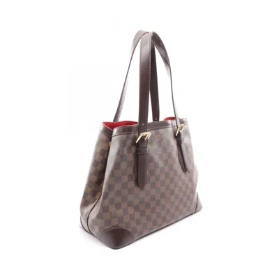 Pre-owned Louis Vuitton Brown Coated Canvas Tote Bag ()