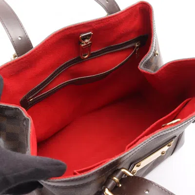Pre-owned Louis Vuitton Brown Coated Canvas Tote Bag ()
