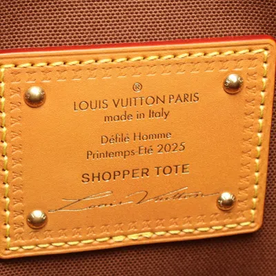 Pre-owned Louis Vuitton Brown Monogram Leather Tote Bag ()