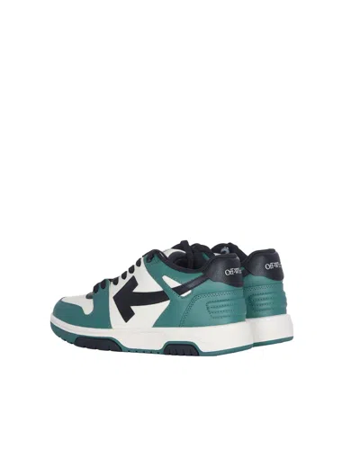 Off-white Out Of Office Sneakers In Green