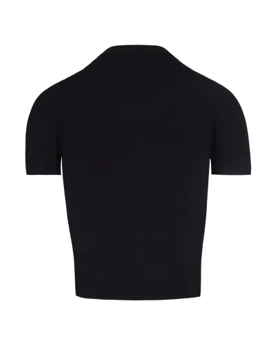 Diesel T-shirt M-valari-ss Black In Black