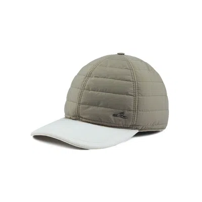 Paul & Shark Quilted Baseball Cap In Green