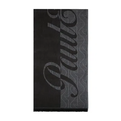 Paul & Shark Monogram Wool Scarf