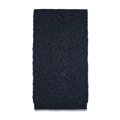 Paul & Shark Wool Cashmere Scarf In Black