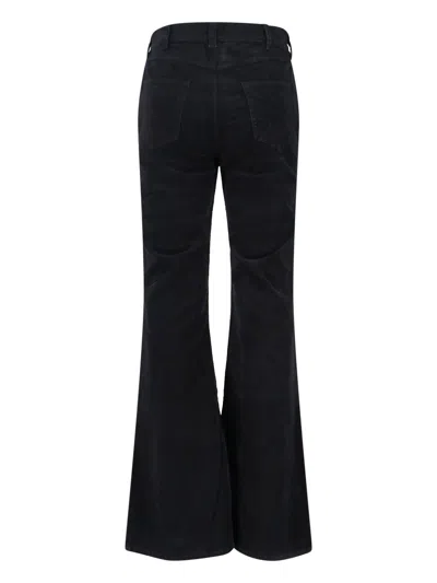Nili Lotan Florence High-rise Flared Jeans In Black