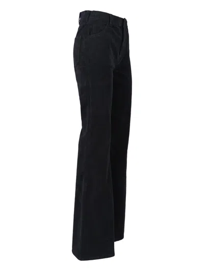 Nili Lotan Florence High-rise Flared Jeans In Black