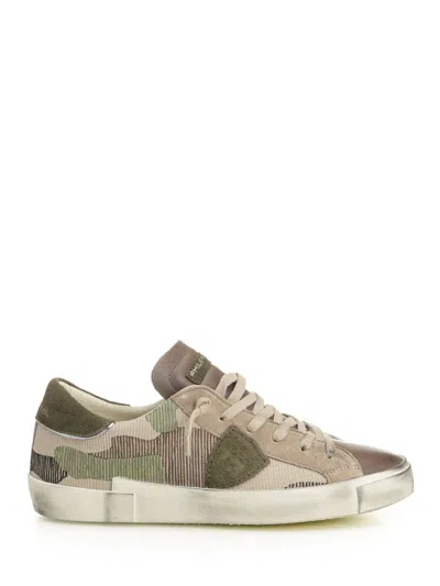 Philippe Model Camouflage-patterned Low-top Sneakers