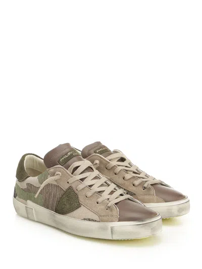Philippe Model Camouflage-patterned Low-top Sneakers