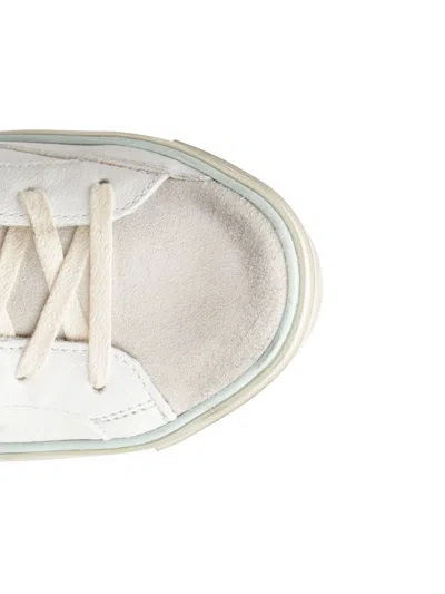 Philippe Model Prsx Colour-blocked Low-top Sneakers In White