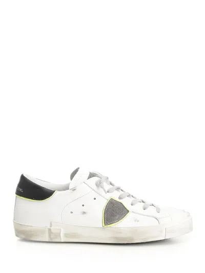 Philippe Model Paris Worn-look Low-top Sneakers