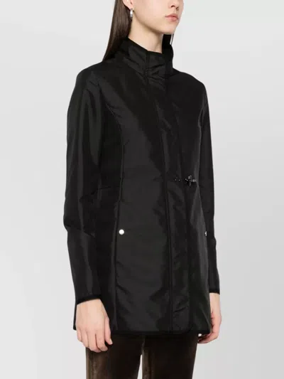 Fay Short Coat In Black