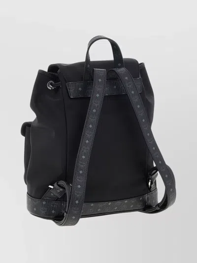 Mcm Straps Adjustable Buckle Front Pockets Top Handle