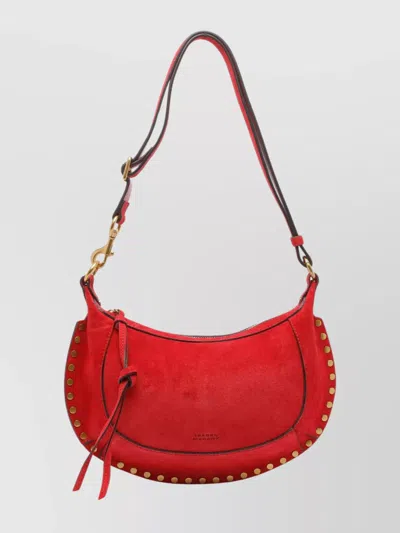 Isabel Marant Crossbody Bag With Adjustable Strap And Knot In Red