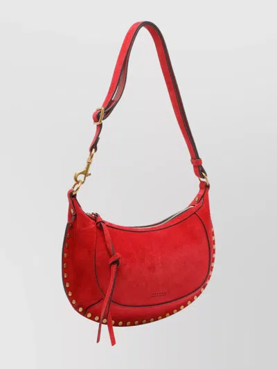 Isabel Marant Crossbody Bag With Adjustable Strap And Knot In Red