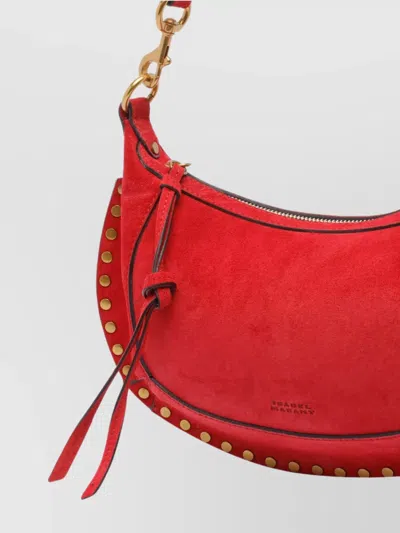 Isabel Marant Crossbody Bag With Adjustable Strap And Knot In Red