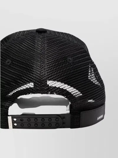 Amiri Trucker Hat Mesh Back In Black