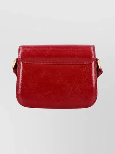 Apc A.p.c. Compact Grace Cross-body Bag With Magnetic Flap Closure