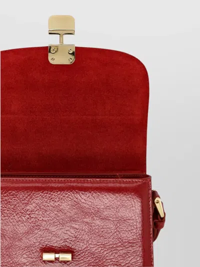 Apc A.p.c. Compact Grace Cross-body Bag With Magnetic Flap Closure