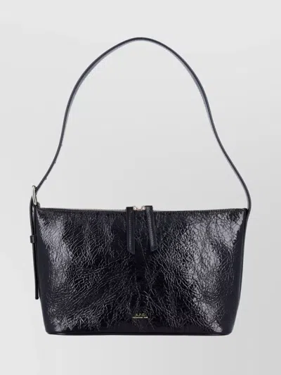 Apc Vera Textured Shoulder Bag With Adjustable Strap
