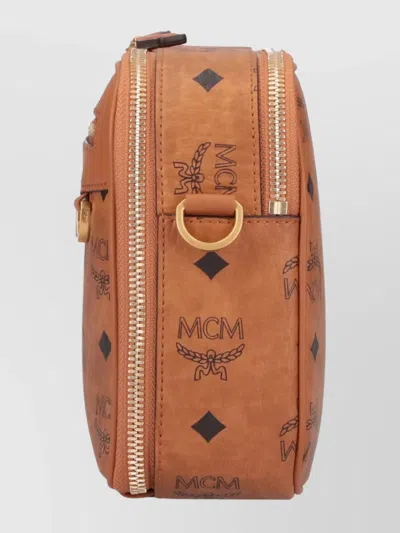 Mcm Versatile Shoulder Bag Adjustable Strap In Brown