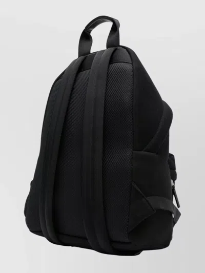 Palm Angels Versatile Backpack Featuring Adjustable Elements In Black