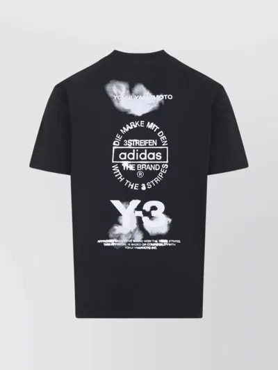 Y-3 M Wo Ss Tee In Black
