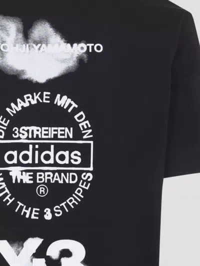 Y-3 M Wo Ss Tee In Black