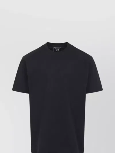 Y-3 M Wo Ss Tee In Black