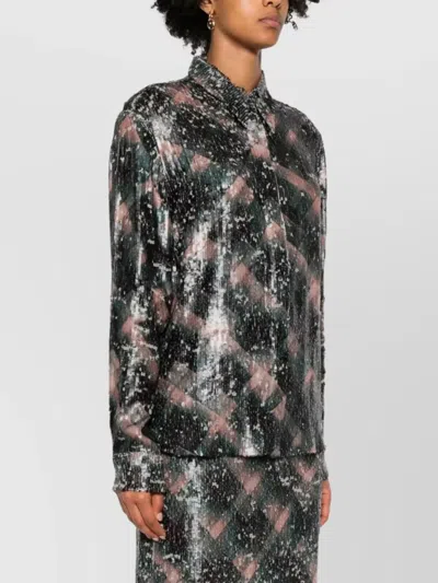 Dries Van Noten Chowy Emb Shirt In Multi
