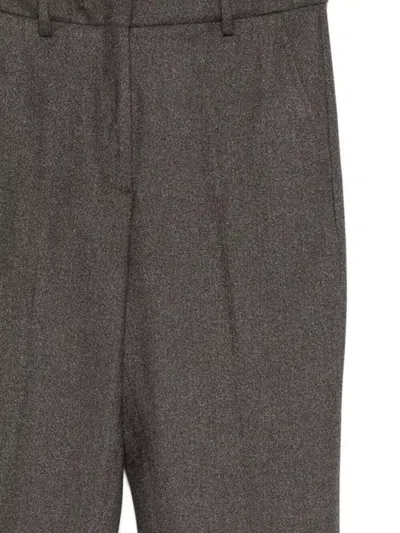 Incotex Tailored Trousers With Pockets And Loops In Gray