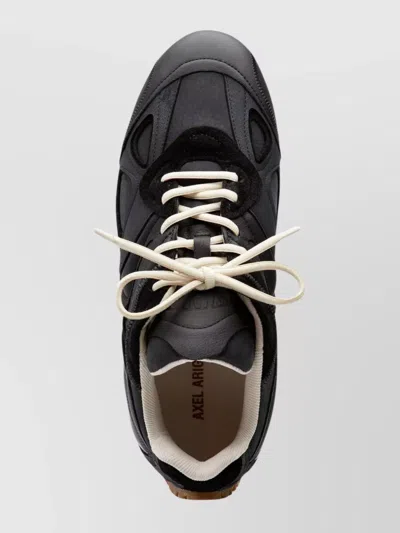 Axel Arigato Leisurely Pace Leather Sneakers Textured In Multi