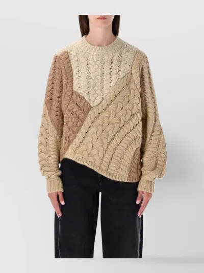 Isabel Marant Étoile Isabel Marant Etoile Patchwork Daryl Sweater In Gray