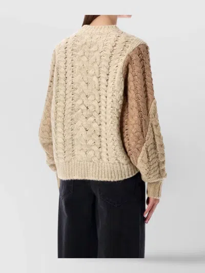 Isabel Marant Étoile Isabel Marant Etoile Patchwork Daryl Sweater In Gray