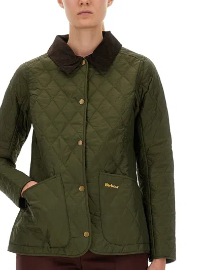 Barbour Annandale Quilted Womens Jacket In Green