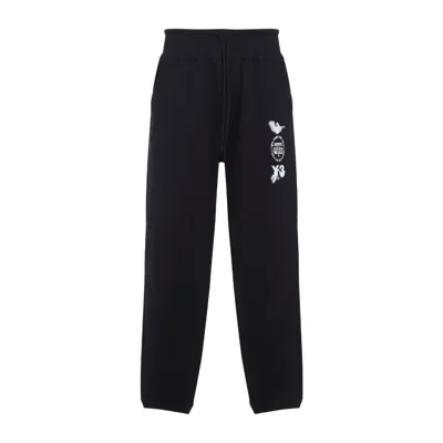 Y-3 Cuffed Track Pants Elastic Waistband In Black