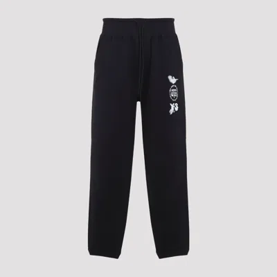 Y-3 Cuffed Track Pants Elastic Waistband In Black