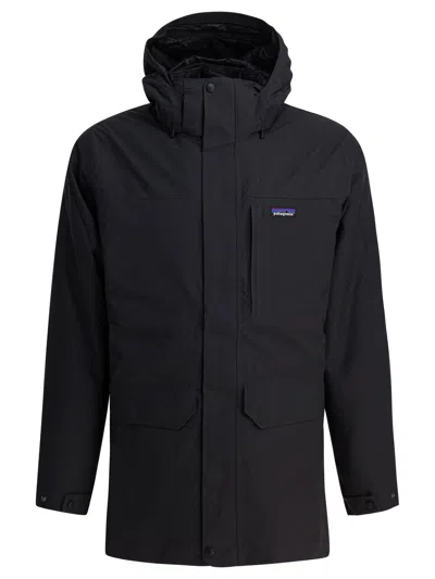 Patagonia Versatile 3-in-1 Hooded Parka In Black