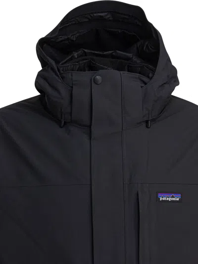 Patagonia Versatile 3-in-1 Hooded Parka In Black