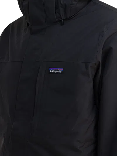 Patagonia Versatile 3-in-1 Hooded Parka In Black