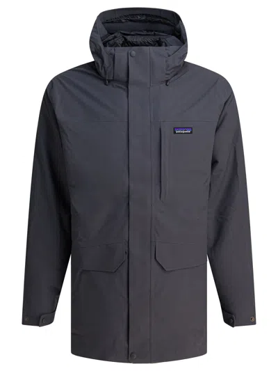Patagonia Versatile 3-in-1 Hooded Parka In Black