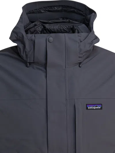 Patagonia Versatile 3-in-1 Hooded Parka In Black