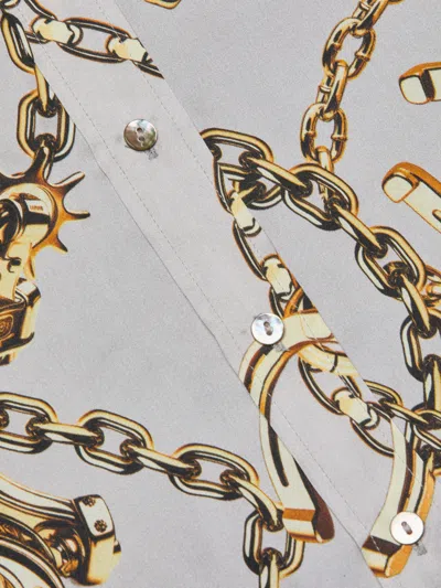 L'agence Dani Silk Blouse In Multi